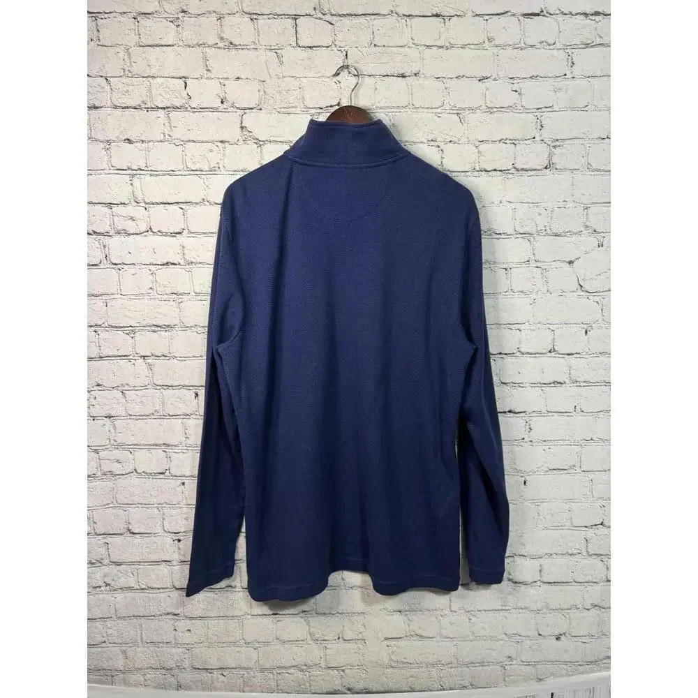 Chaps Men's Pullover Sweater‎ with Half-Zip Collar L